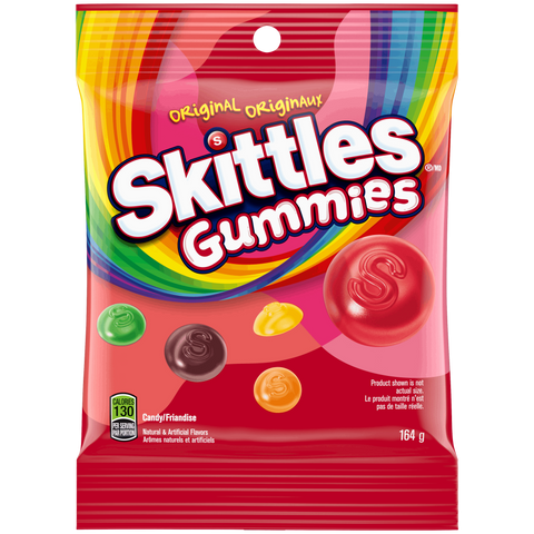 Skittles Gummy Original Share Bag 164g