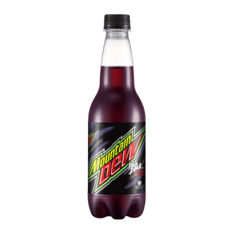 Mountain Dew USA Pitch Black Bottles - 400ml