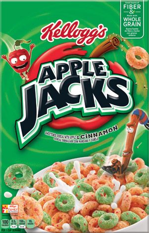 Apple Jacks Breakfast Cereal - 286g